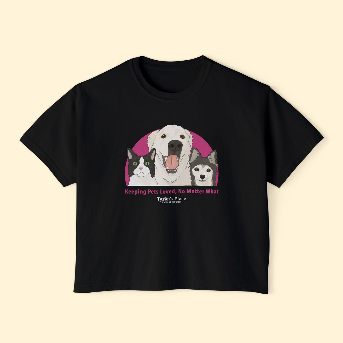 Comfort Colors Boxy Tee | FUNDRAISER | Tyson's Place