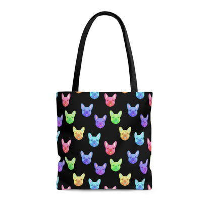 Rainbow French Bulldogs | Tote Bag