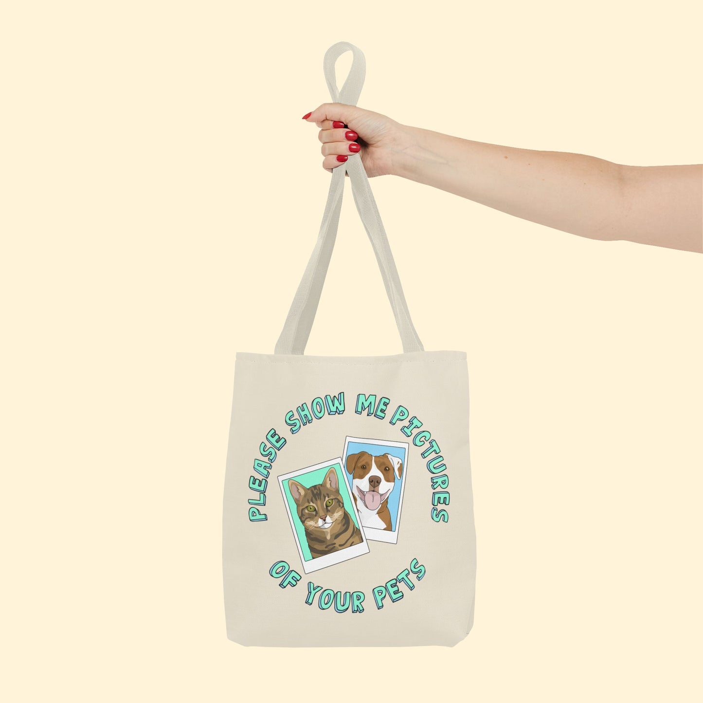 Please Show Me Pictures Of Your Pets | Tote Bag