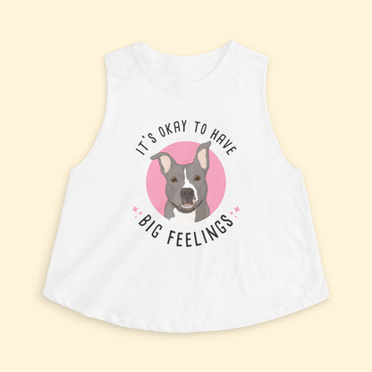 Cropped Muscle Tank | FUNDRAISER | Friends of City Dogs Cleveland