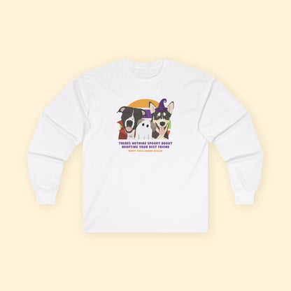 Long Sleeve Tee | FUNDRAISER | Happy Tails Canine Rescue | Halloween