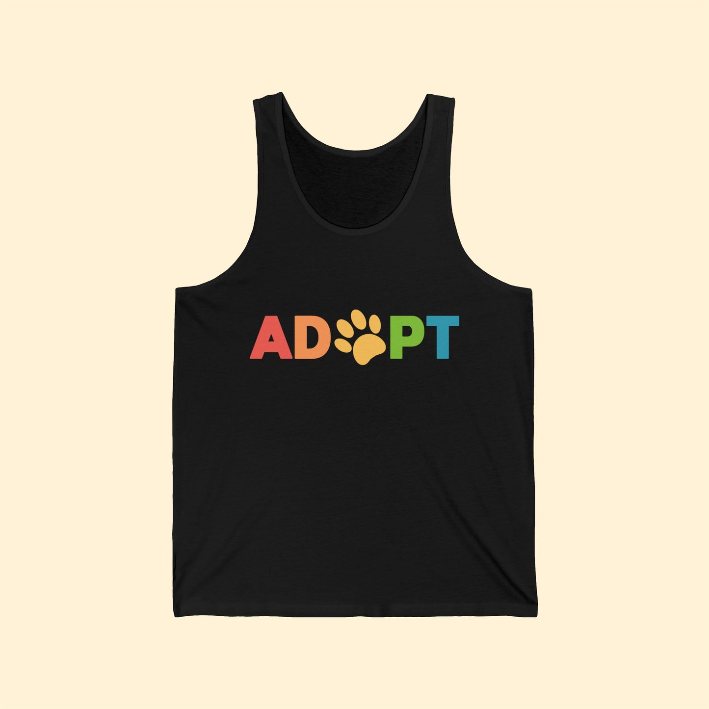 Adopt Rainbow | Unisex Jersey Tank