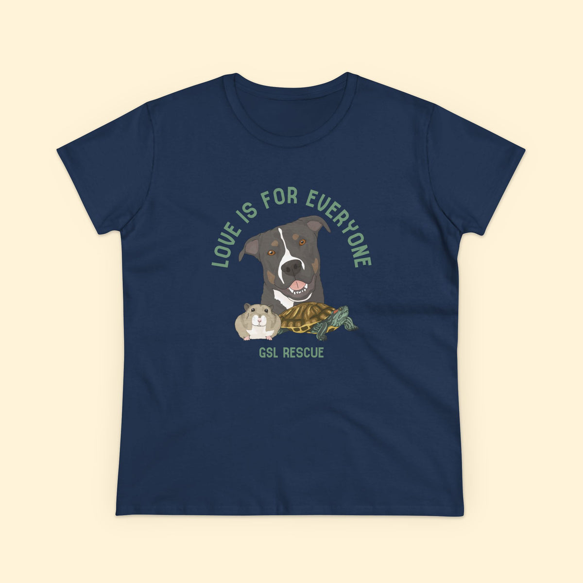 Women's Midweight Cotton Tee | FUNDRAISER | GSL Rescue