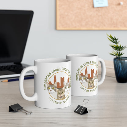 11oz Mug | FUNDRAISER | City Cats of Columbus - Detezi Designs-85493995705369289940
