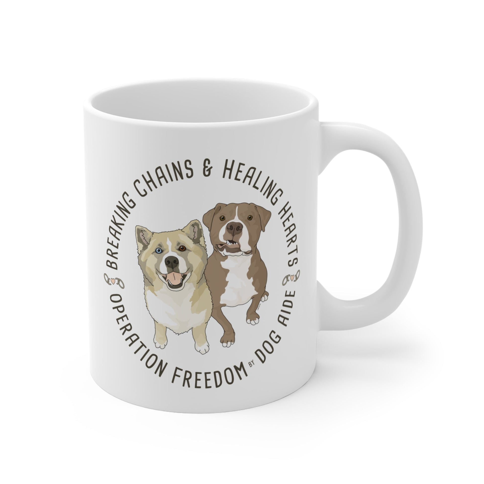 11oz Mug | FUNDRAISER | Dog Aide - Detezi Designs - 31273906358396480655