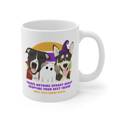 11oz Mug | FUNDRAISER | Happy Tails Canine Rescue | Halloween - Detezi Designs-15458872096767744942