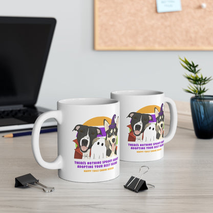 11oz Mug | FUNDRAISER | Happy Tails Canine Rescue | Halloween - Detezi Designs-15458872096767744942