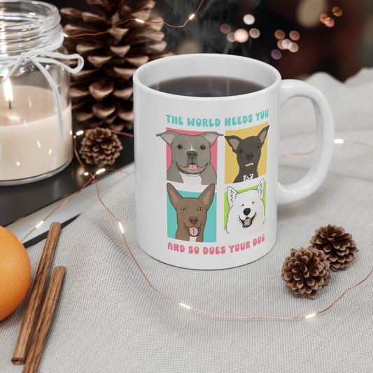 11oz Mug | FUNDRAISER | Maybel's Legacy | The World Needs You - Detezi Designs-13339194497612917450