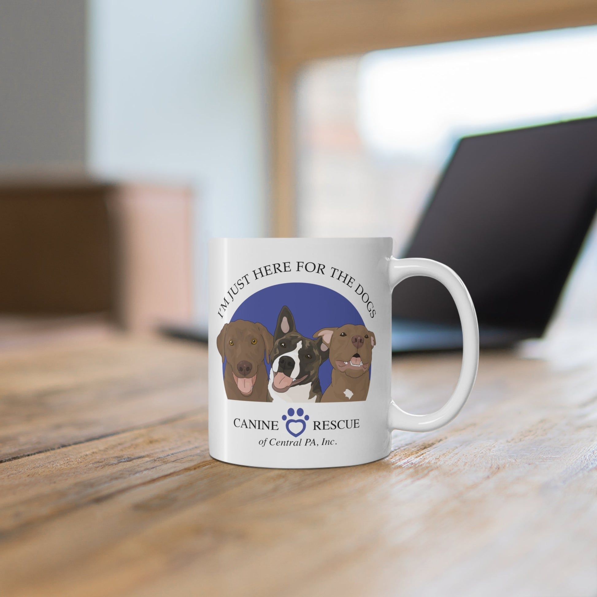 11oz Mug | FUNDRAISER | Moose's Flock | Canine Rescue of Central PA - Detezi Designs - 15324809309871472955