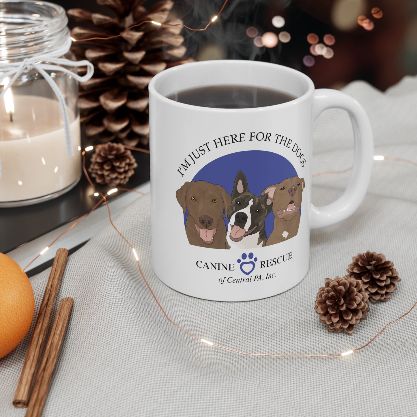 11oz Mug | FUNDRAISER | Moose's Flock | Canine Rescue of Central PA - Detezi Designs - 15324809309871472955