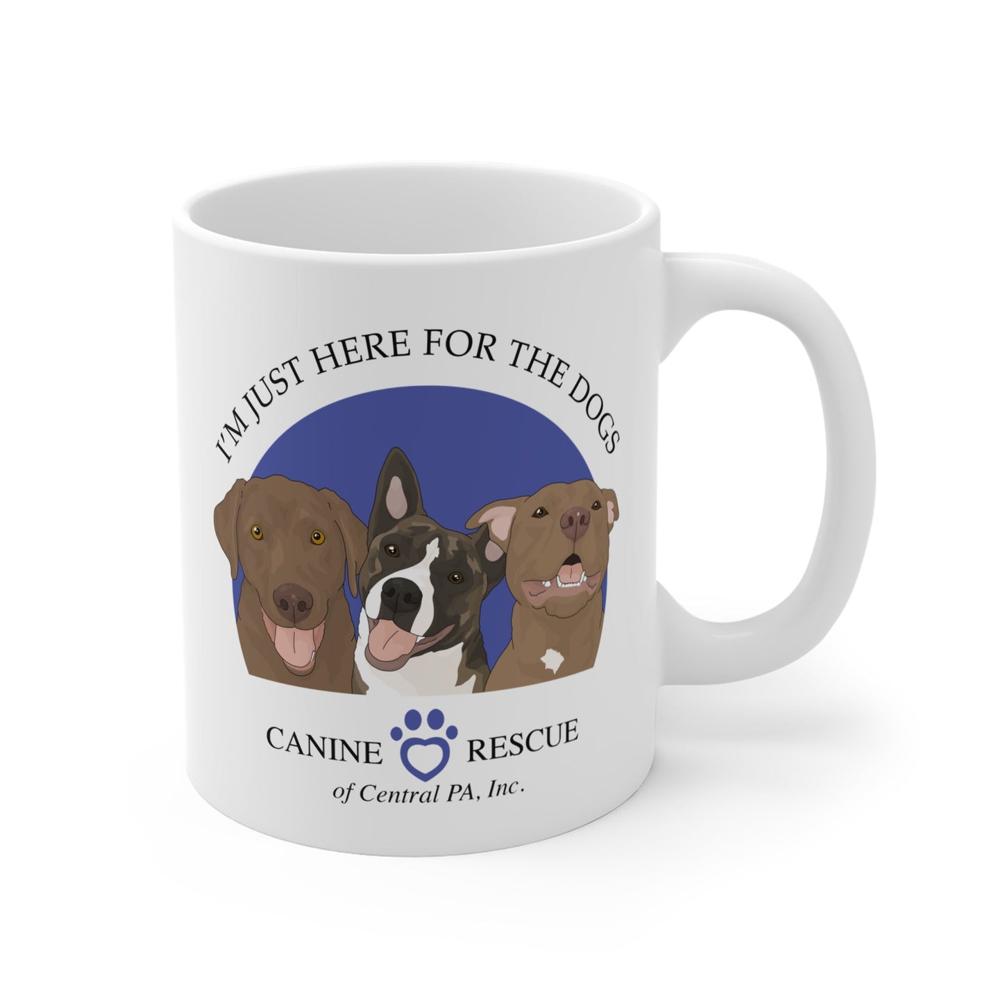 11oz Mug | FUNDRAISER | Moose's Flock | Canine Rescue of Central PA - Detezi Designs - 15324809309871472955