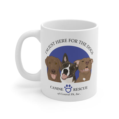 11oz Mug | FUNDRAISER | Moose's Flock | Canine Rescue of Central PA - Detezi Designs - 15324809309871472955