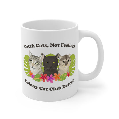 11oz Mug | FUNDRAISER | Moose's Flock | Colony Cat Club - Detezi Designs - 20466543074653401511