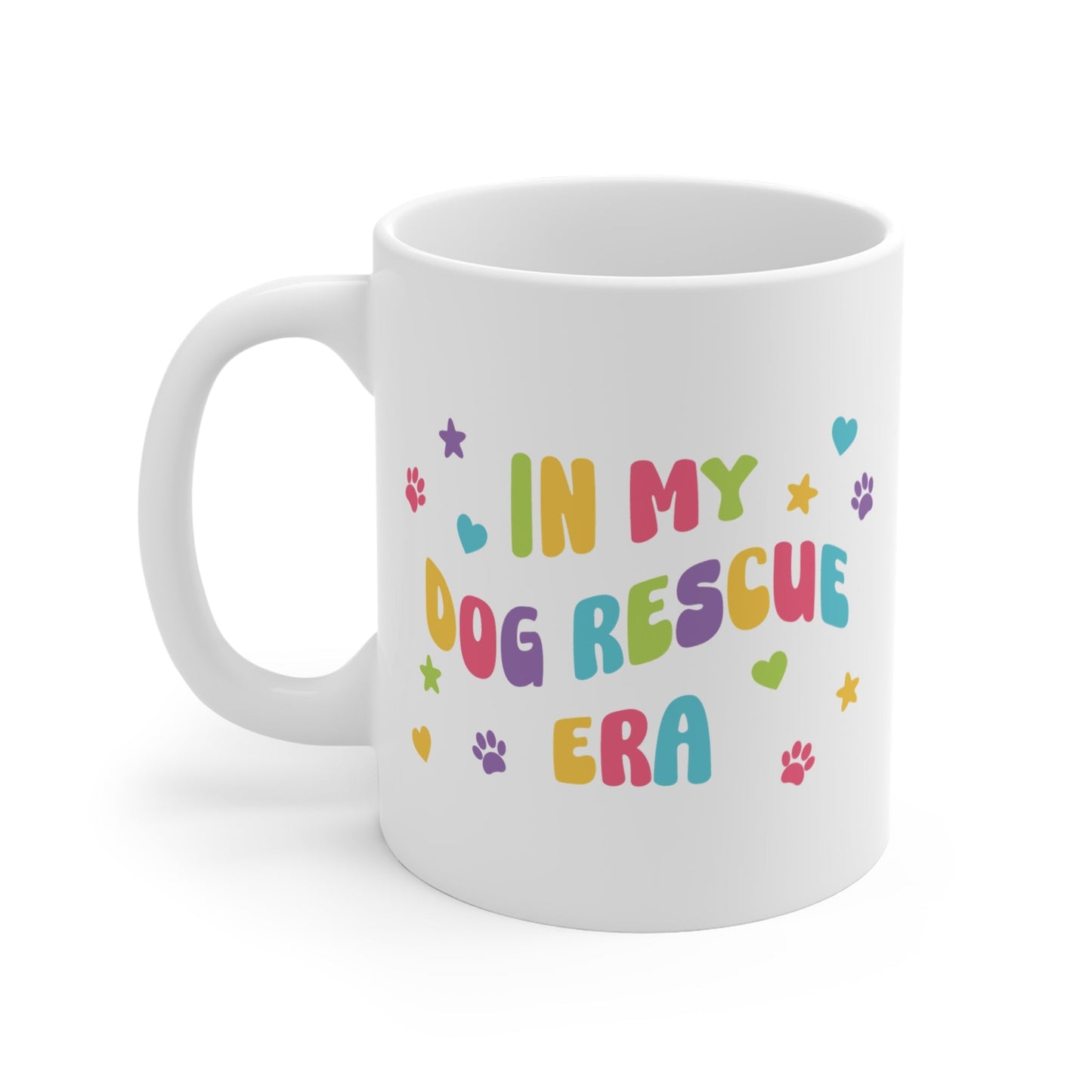 11oz Mug | FUNDRAISER | New Jersey Boxer Rescue | In My Dog Rescue Era - Detezi Designs - 82986037508858690996