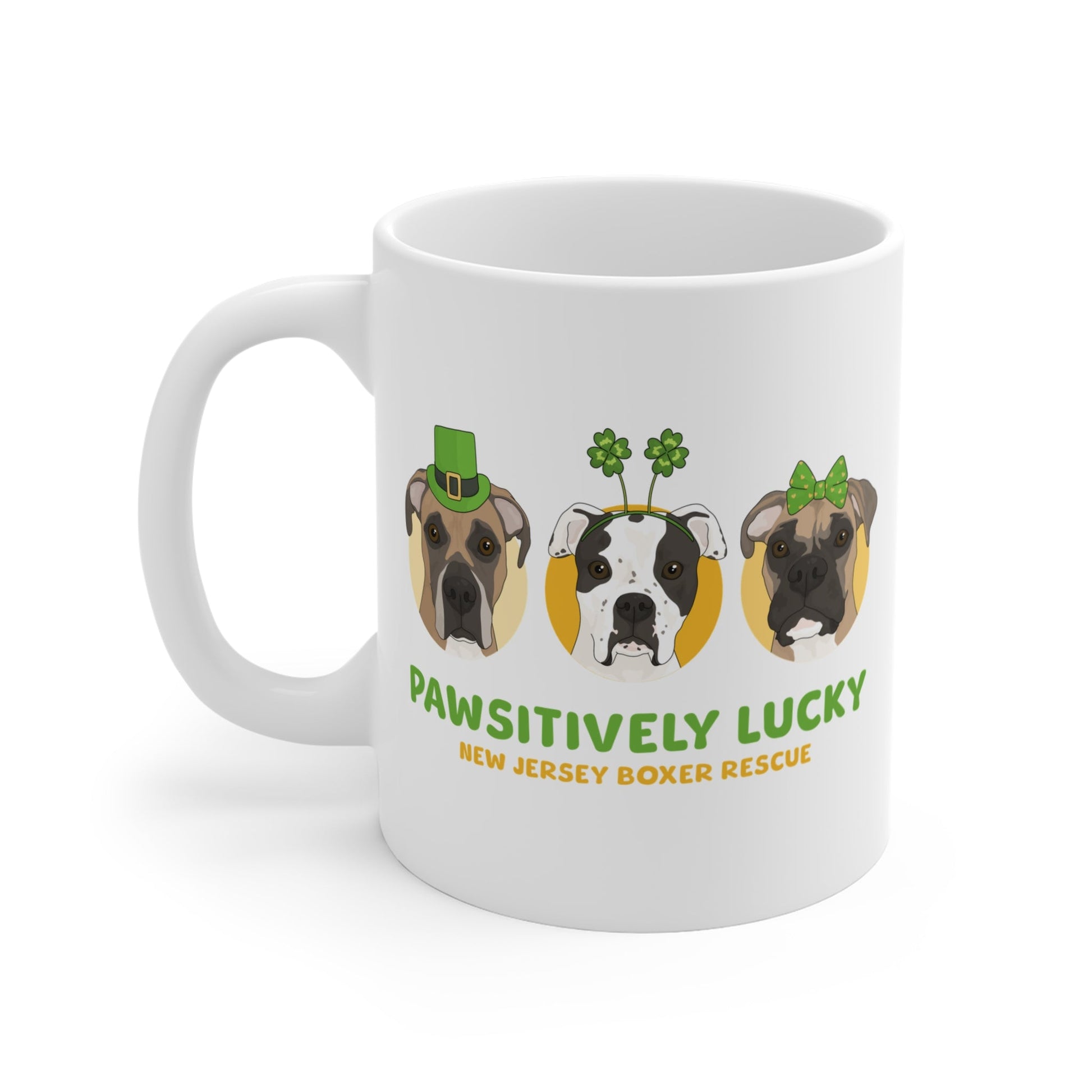 11oz Mug | FUNDRAISER | New Jersey Boxer Rescue | St. Patrick's Day - Detezi Designs - 10305809310786442758