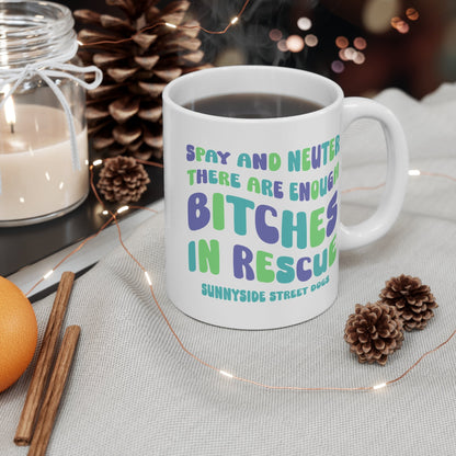 11oz Mug | FUNDRAISER | Sunnyside Street Dogs | Spay & Neuter - Detezi Designs - 16055213031745297285