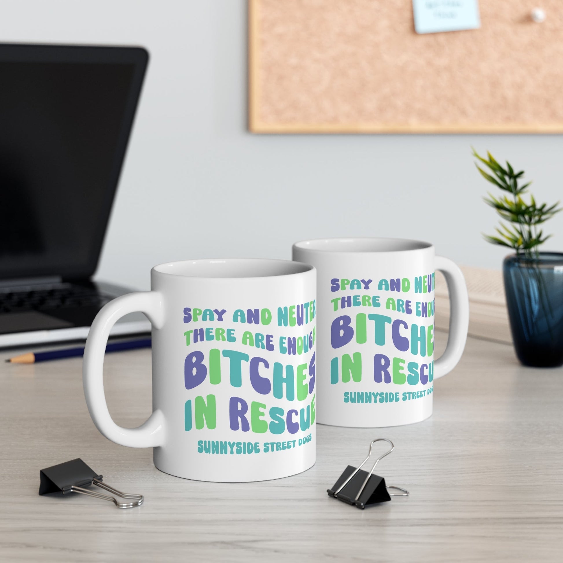11oz Mug | FUNDRAISER | Sunnyside Street Dogs | Spay & Neuter - Detezi Designs - 16055213031745297285