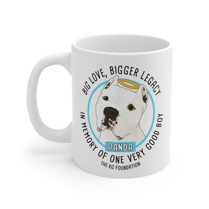 11oz Mug | FUNDRAISER | The KG Foundation | In Memory of Panda - Detezi Designs - 62698225847785485419