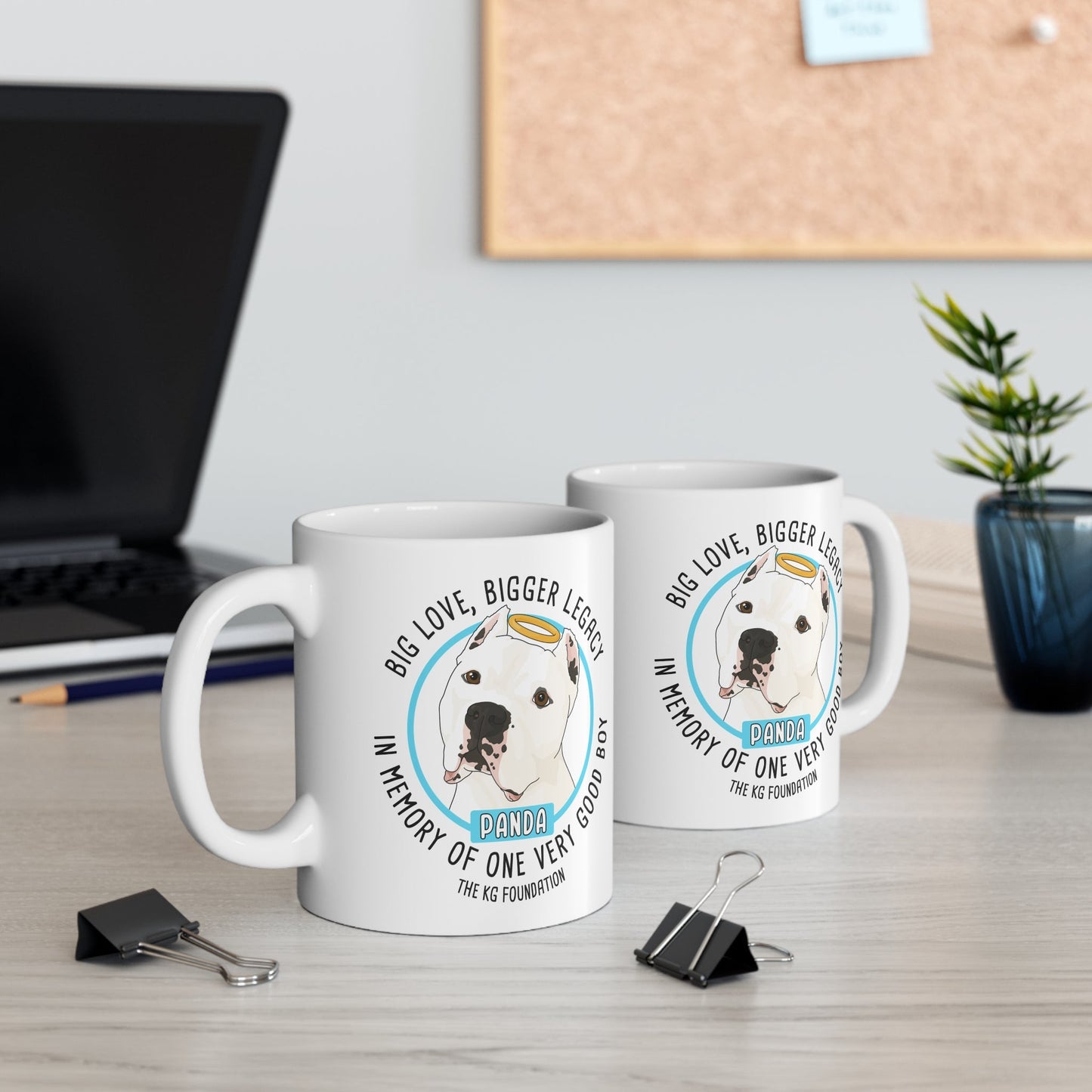 11oz Mug | FUNDRAISER | The KG Foundation | In Memory of Panda - Detezi Designs - 62698225847785485419
