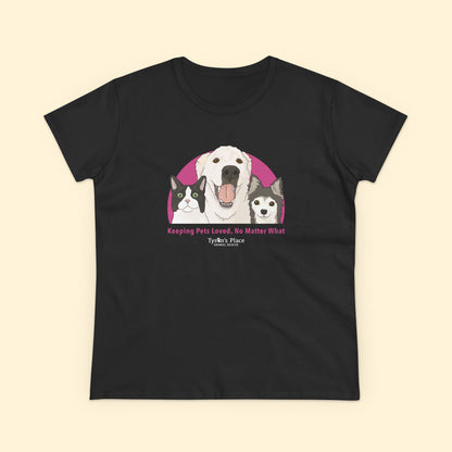 Women's Midweight Cotton Tee | FUNDRAISER | Tyson's Place