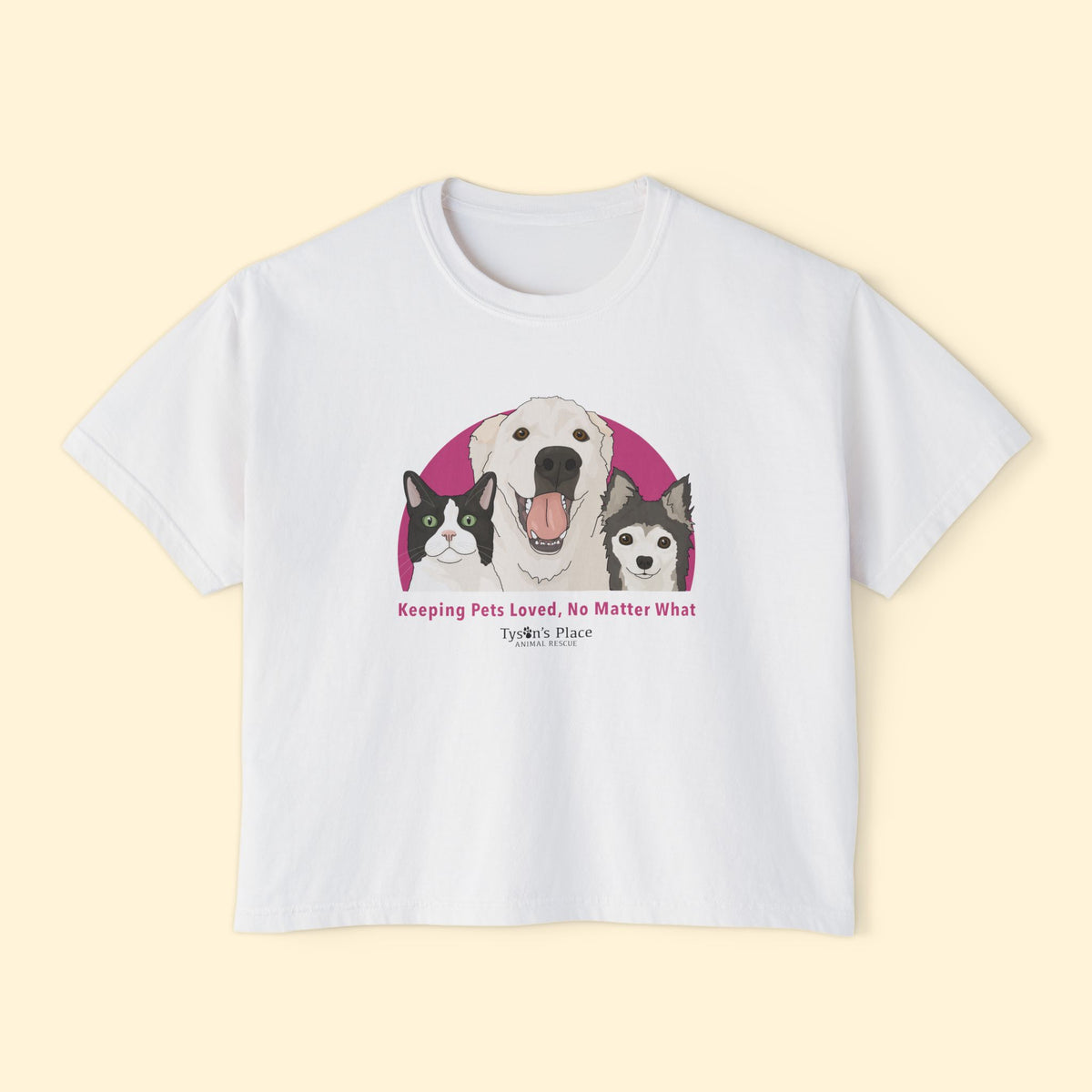 Comfort Colors Boxy Tee | FUNDRAISER | Tyson's Place