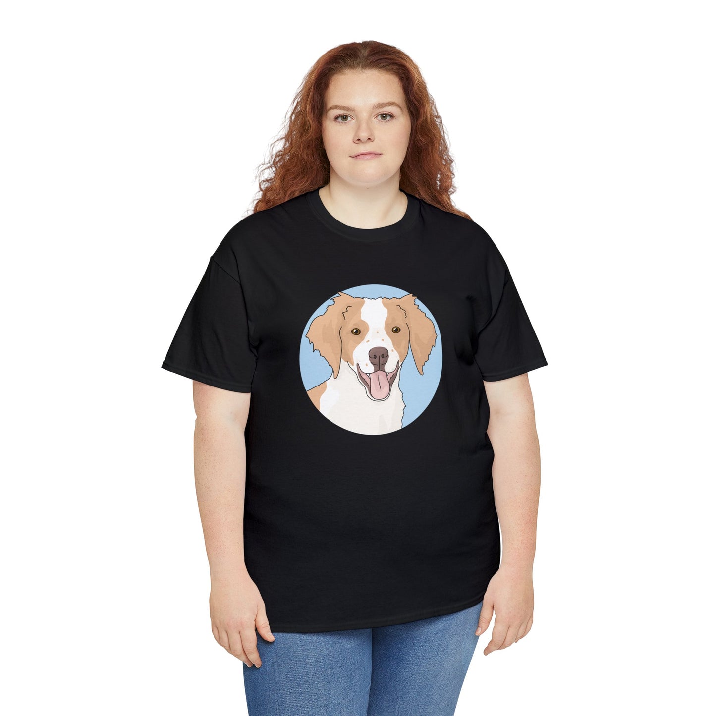 Brittany Spaniel | T-shirt - Detezi Designs-20615060256936041601