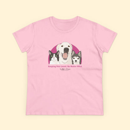 Women's Midweight Cotton Tee | FUNDRAISER | Tyson's Place