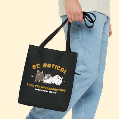 Posh | Rainbow Rat Refuge | FUNDRAISER | **AMERICAN PRINTER** | Tote Bag