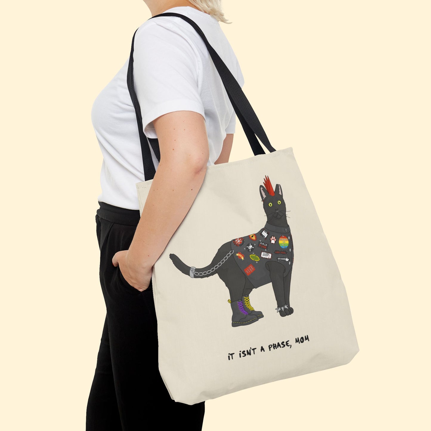 Punk Cat | Tote Bag