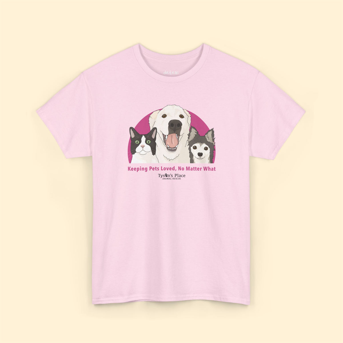 Unisex Crewneck T-shirt | FUNDRAISER | Tyson's Place