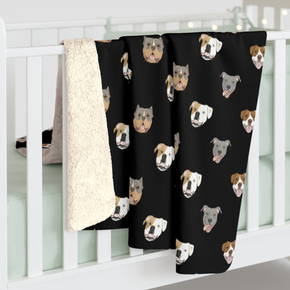 Bully Breeds | Sherpa Fleece Blanket