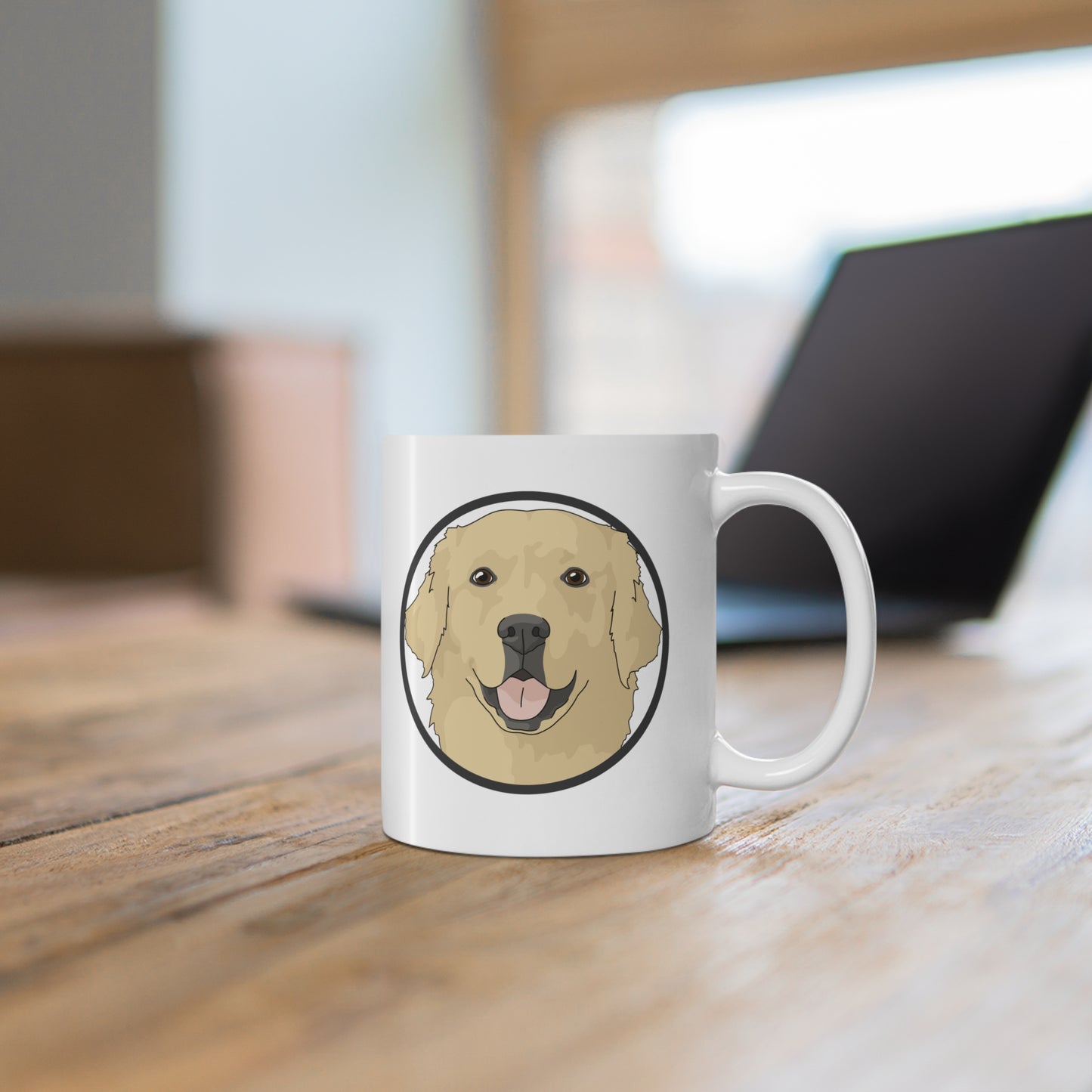 Golden Retriever Circle | Mug