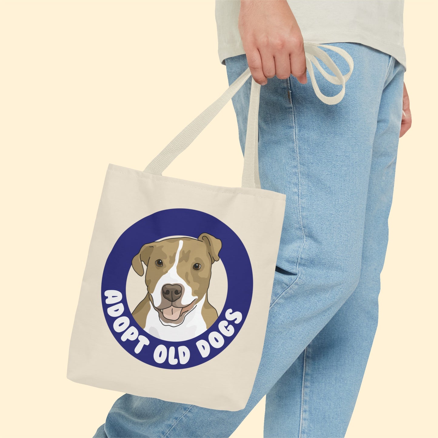 Alma | Adopt Old Dogs | Tote Bag