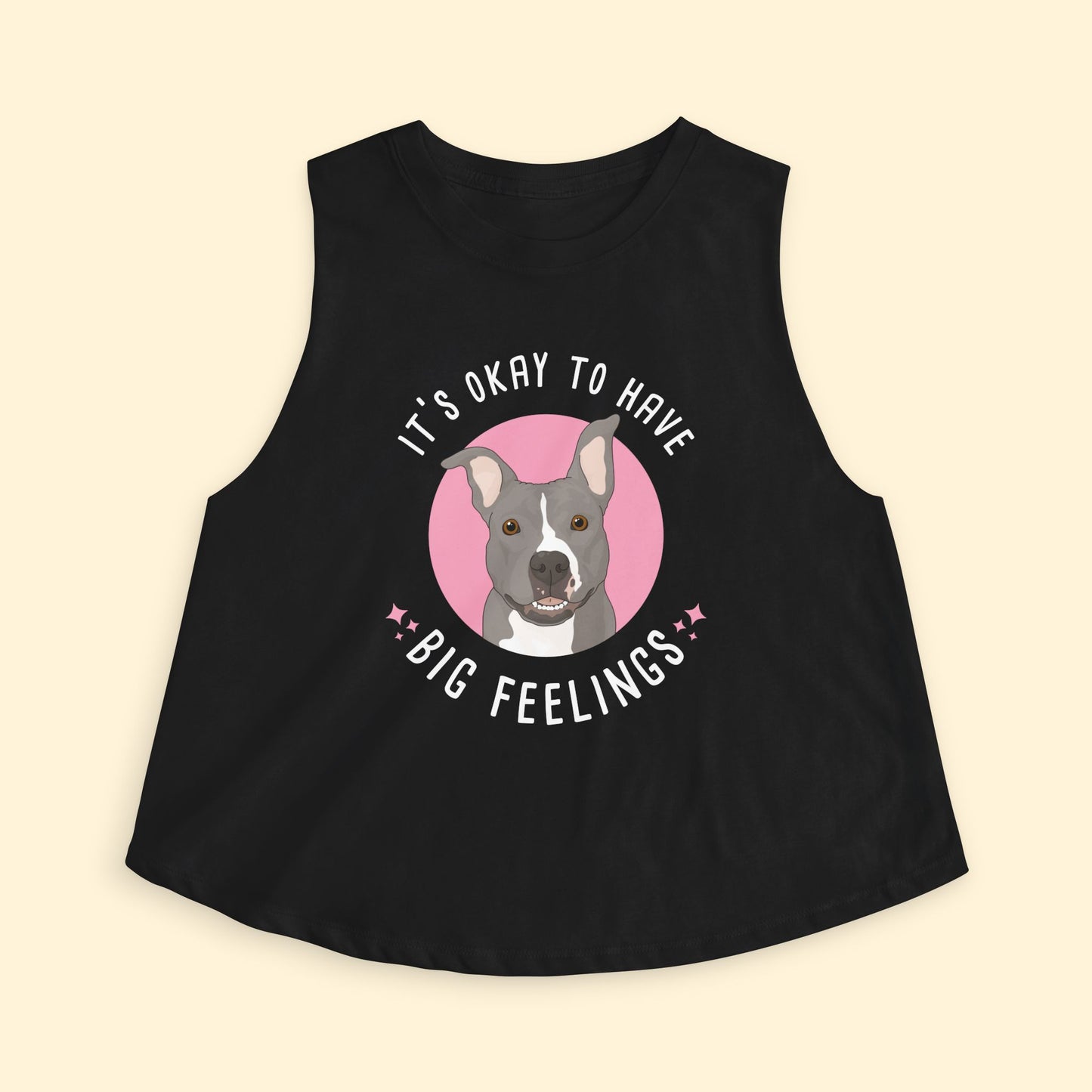 Cropped Muscle Tank | FUNDRAISER | Friends of City Dogs Cleveland