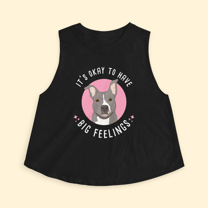Cropped Muscle Tank | FUNDRAISER | Friends of City Dogs Cleveland