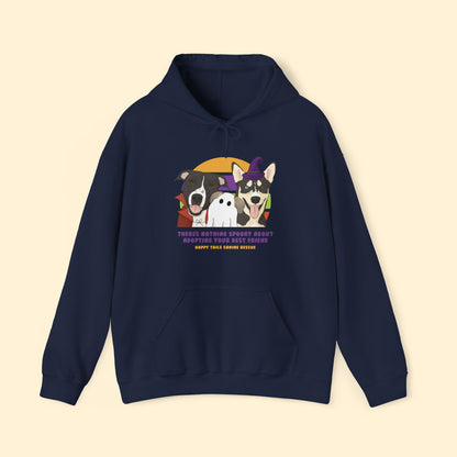 Hooded Sweatshirt | FUNDRAISER | Happy Tails Canine Rescue | Halloween