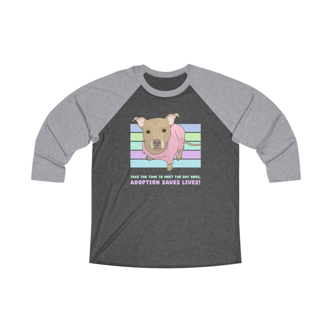 Faye | FUNDRAISER for Friends of City Dogs Cleveland | Unisex 3\4 Sleeve Tee
