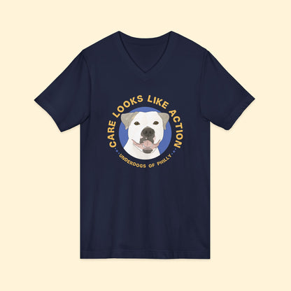 Unisex V-Neck Tee | FUNDRAISER | Underdogs of Philly