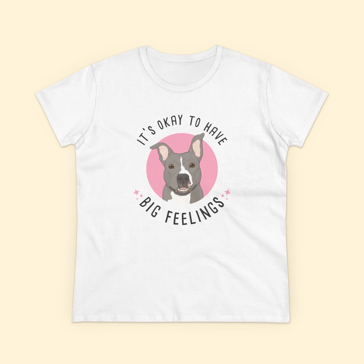 Women's Midweight Cotton Tee | FUNDRAISER | Friends of City Dogs Cleveland