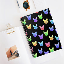 Load image into Gallery viewer, Rainbow French Bulldogs | Spiral Notebook

