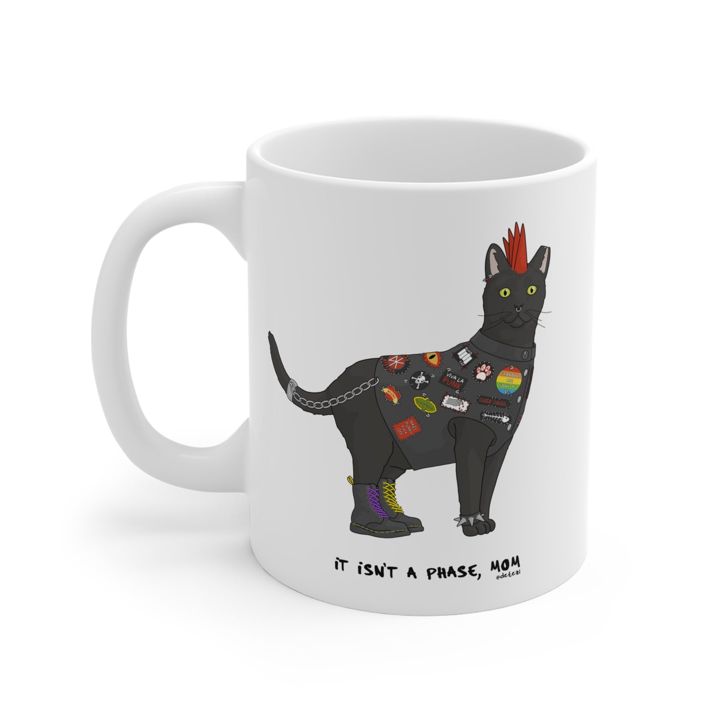 11oz Mug | Punk Cat