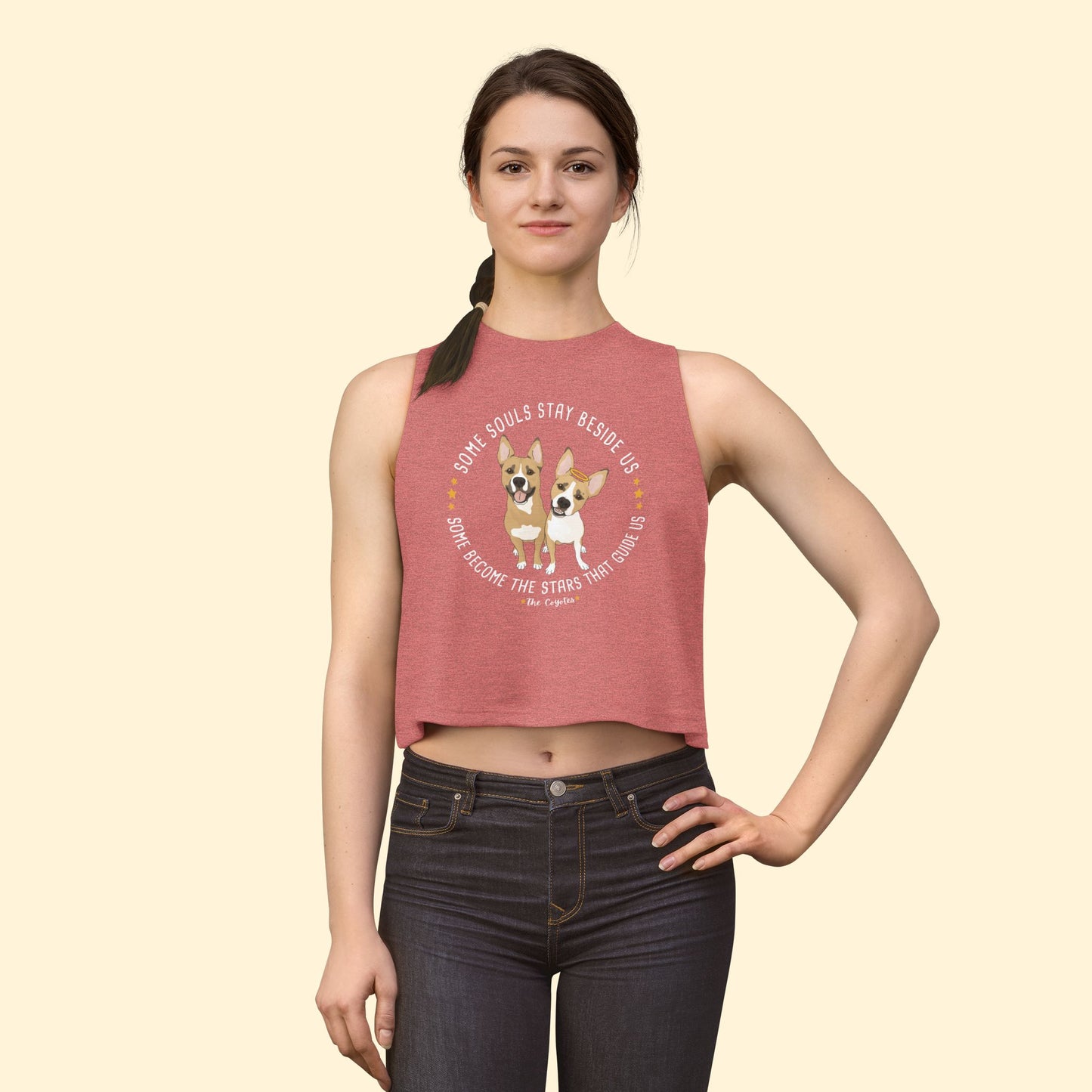 Cropped Muscle Tank | FUNDRAISER | The KG Foundation | Nutty & Barney