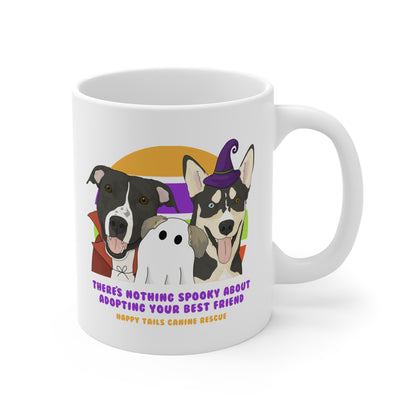 11oz Mug | FUNDRAISER | Happy Tails Canine Rescue | Halloween