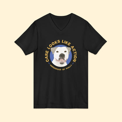 Unisex V-Neck Tee | FUNDRAISER | Underdogs of Philly