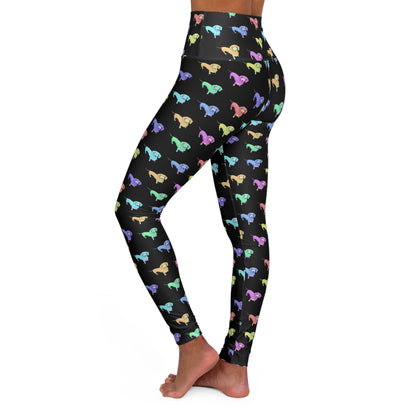 Rainbow Dachshunds | Leggings