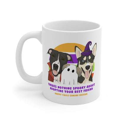 11oz Mug | FUNDRAISER | Happy Tails Canine Rescue | Halloween
