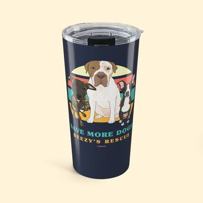 20oz Tumbler | FUNDRAISER | Beezy's Rescue - Detezi Designs - 25500189903979179924