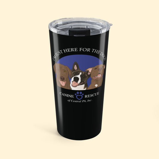 20oz Tumbler | FUNDRAISER | Canine Rescue of Central PA - Detezi Designs - 82117600169373891365