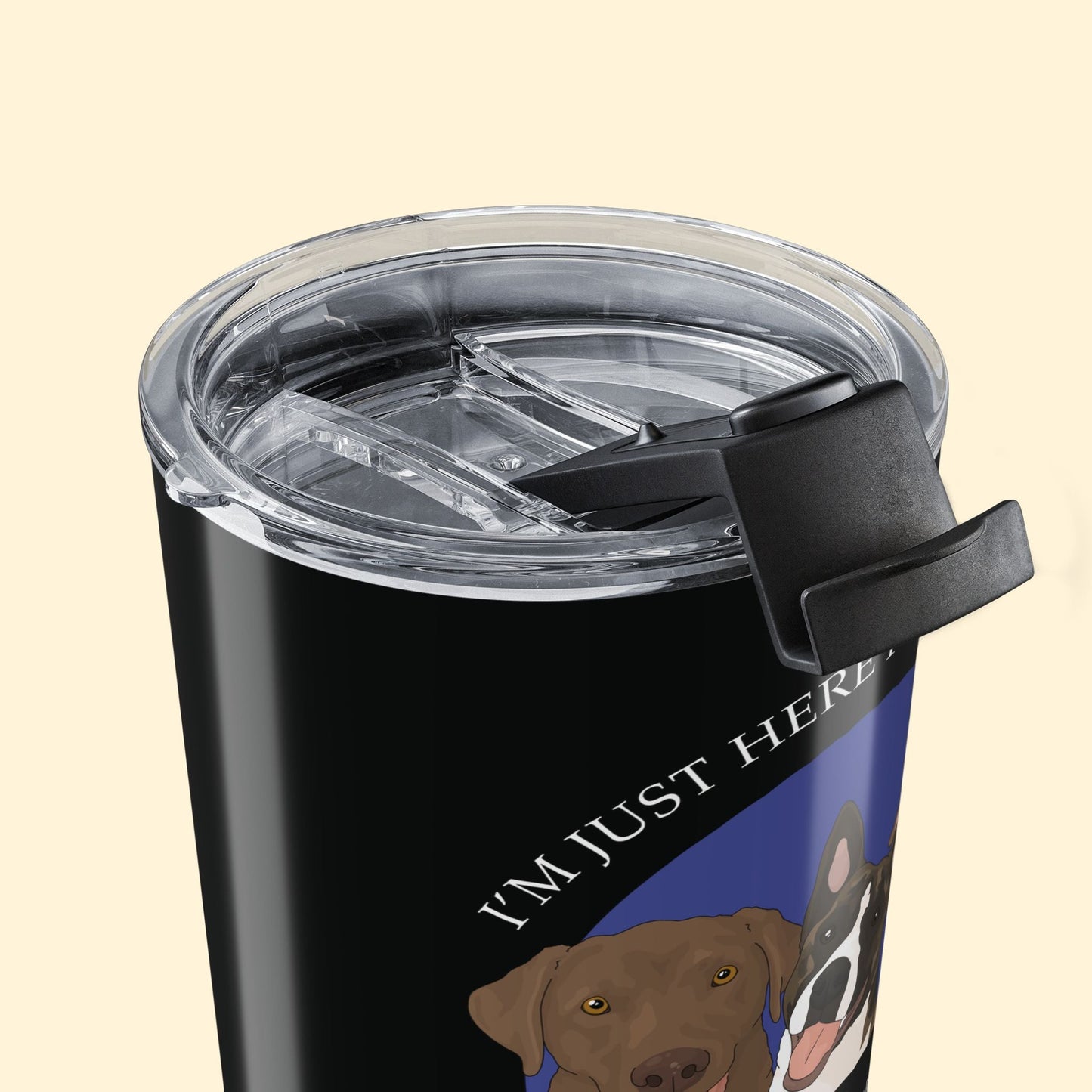 20oz Tumbler | FUNDRAISER | Canine Rescue of Central PA - Detezi Designs - 82117600169373891365