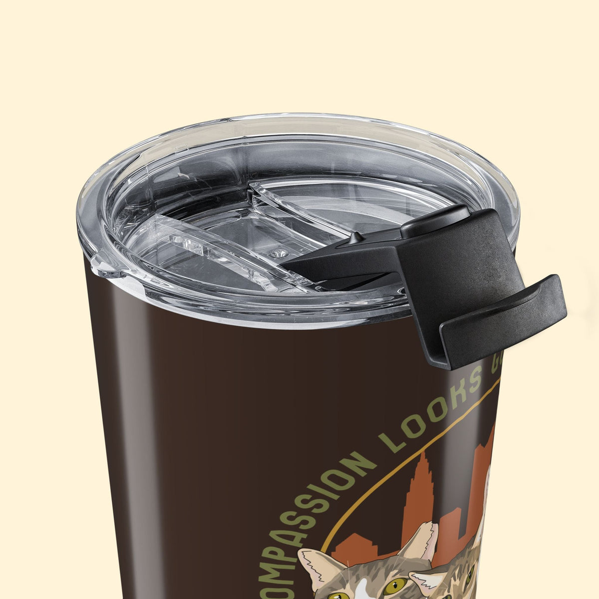 20oz Tumbler | FUNDRAISER | City Cats of Columbus - Detezi Designs-71576464978306972303